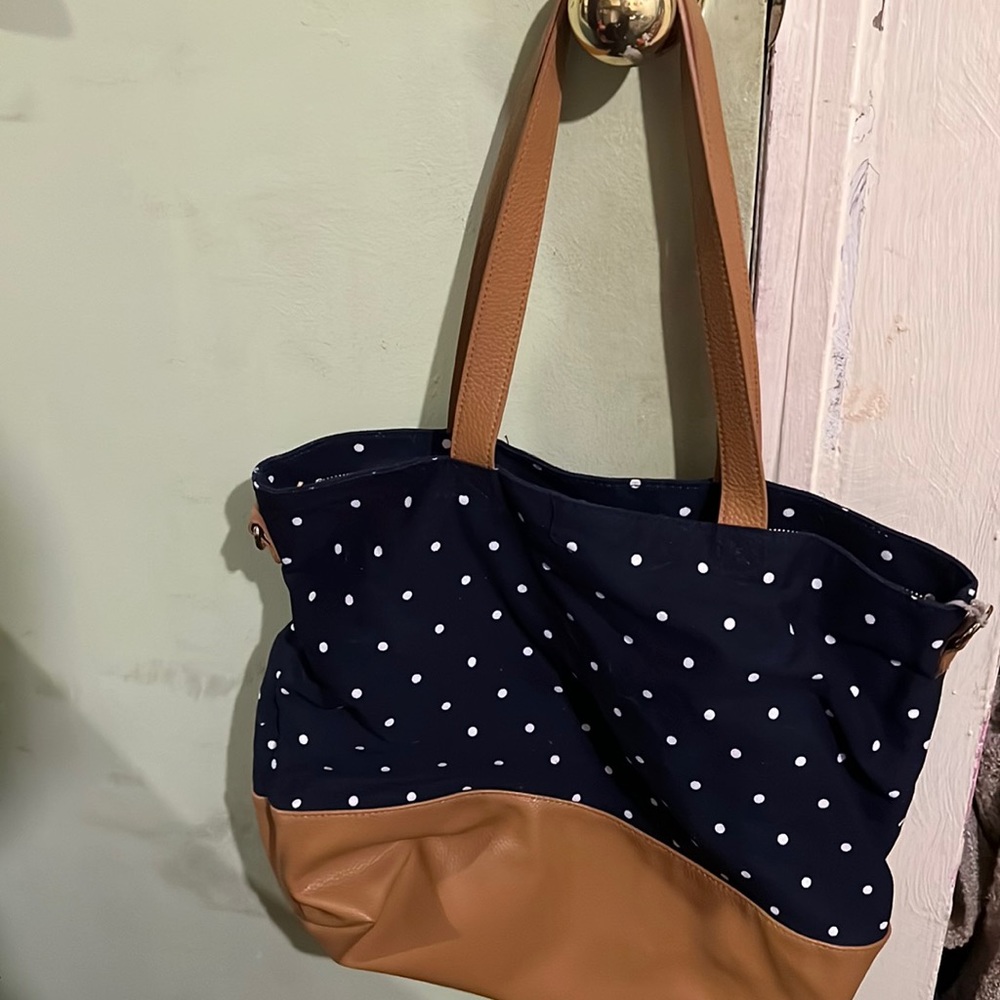 Detachable cross body Tote Bag